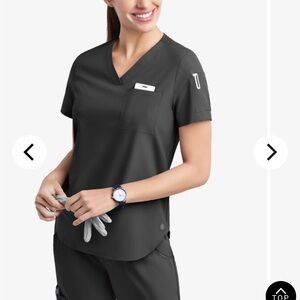 Uniform advantage easy stretch scrub top!